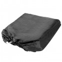 16-18ft 600D Oxford Fabric High Quality Waterproof Boat Cover with Storage Bag Black